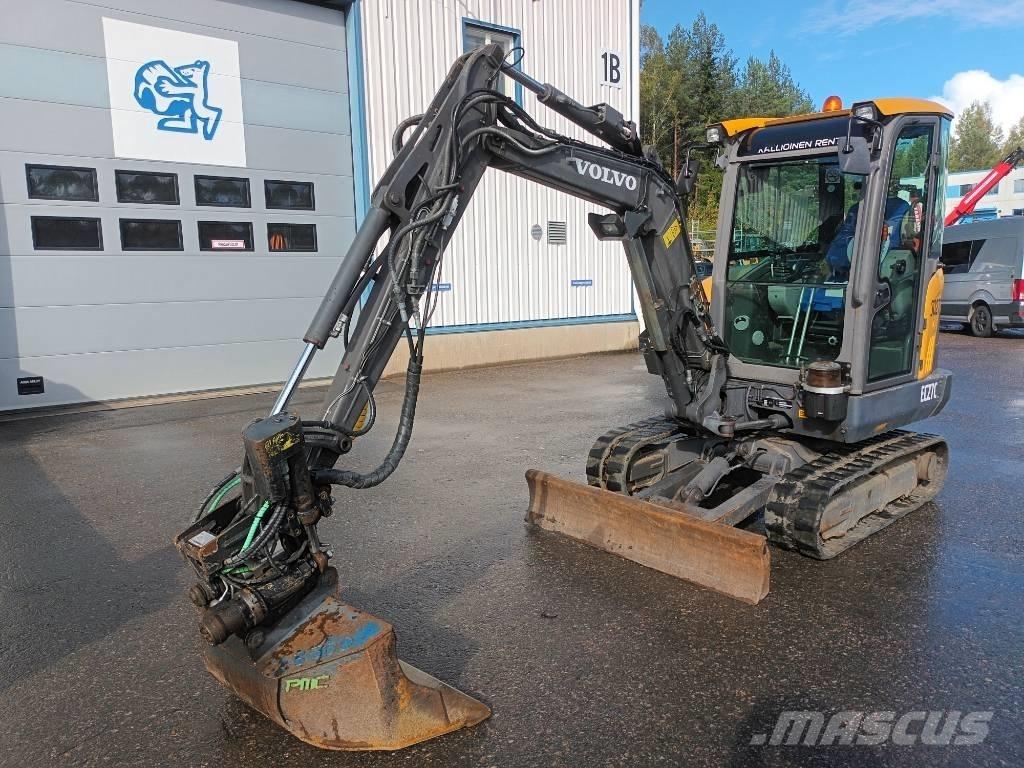 Volvo EC 27 C Mini ekskavatoriai < 7 t