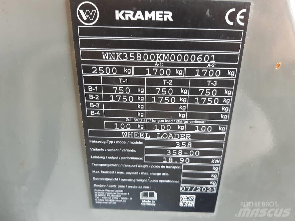 Kramer 5035 Naudoti ratiniai krautuvai