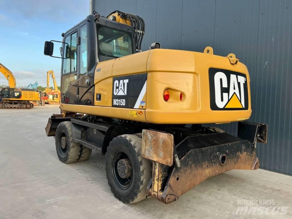 CAT M315D Ratiniai ekskavatoriai
