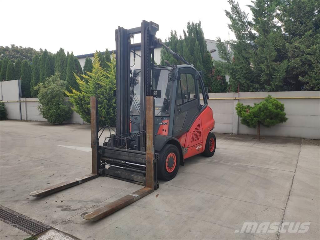 Linde H50D Dyzeliniai krautuvai