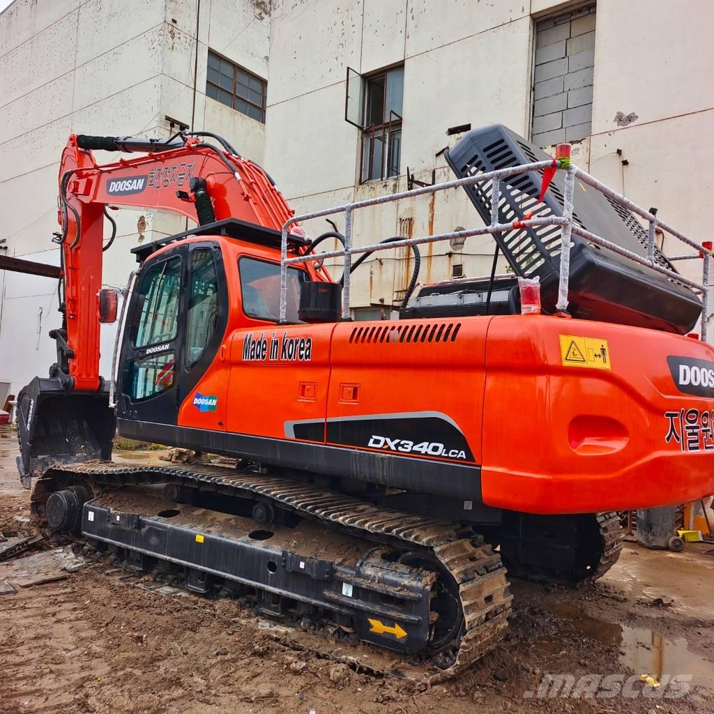 Doosan DX 340 LC Vikšriniai ekskavatoriai