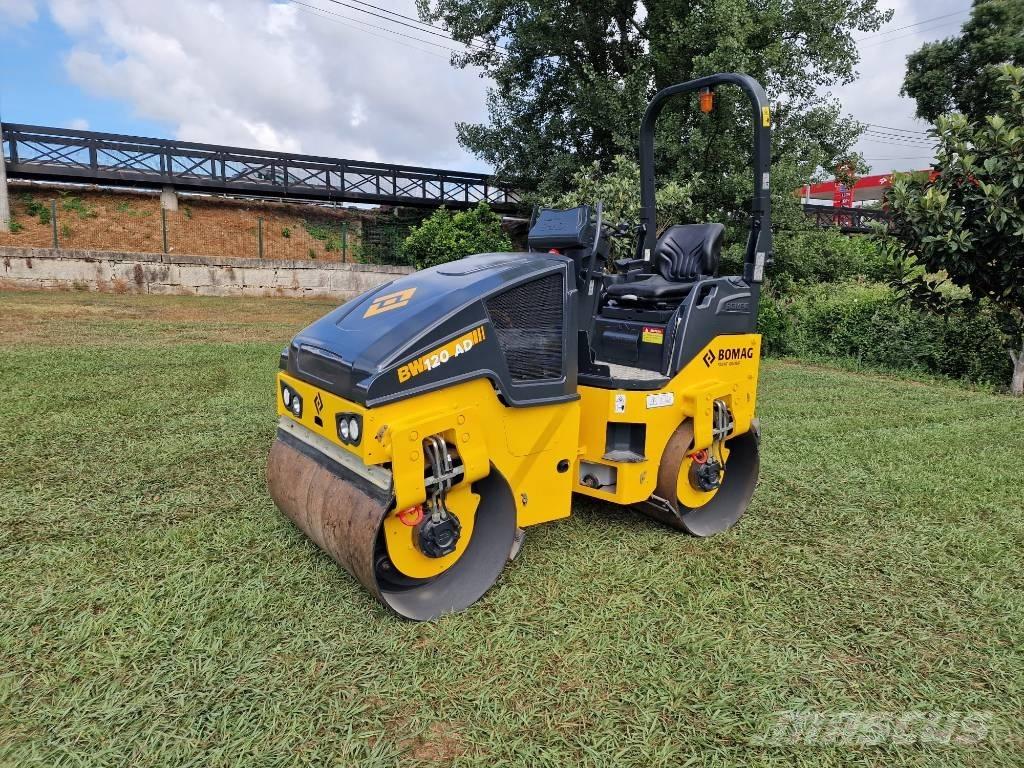 Bomag BW 120 Porinių būgnų volai