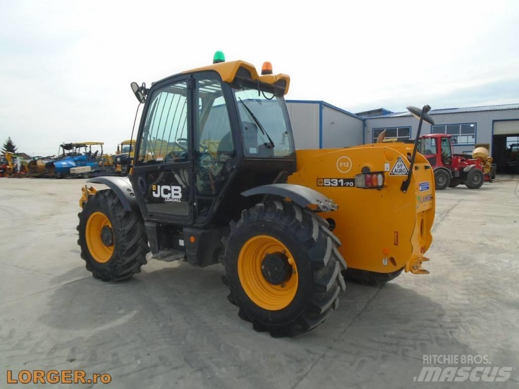 JCB 531-70 Teleskopiniai krautuvai žemės ūkiui