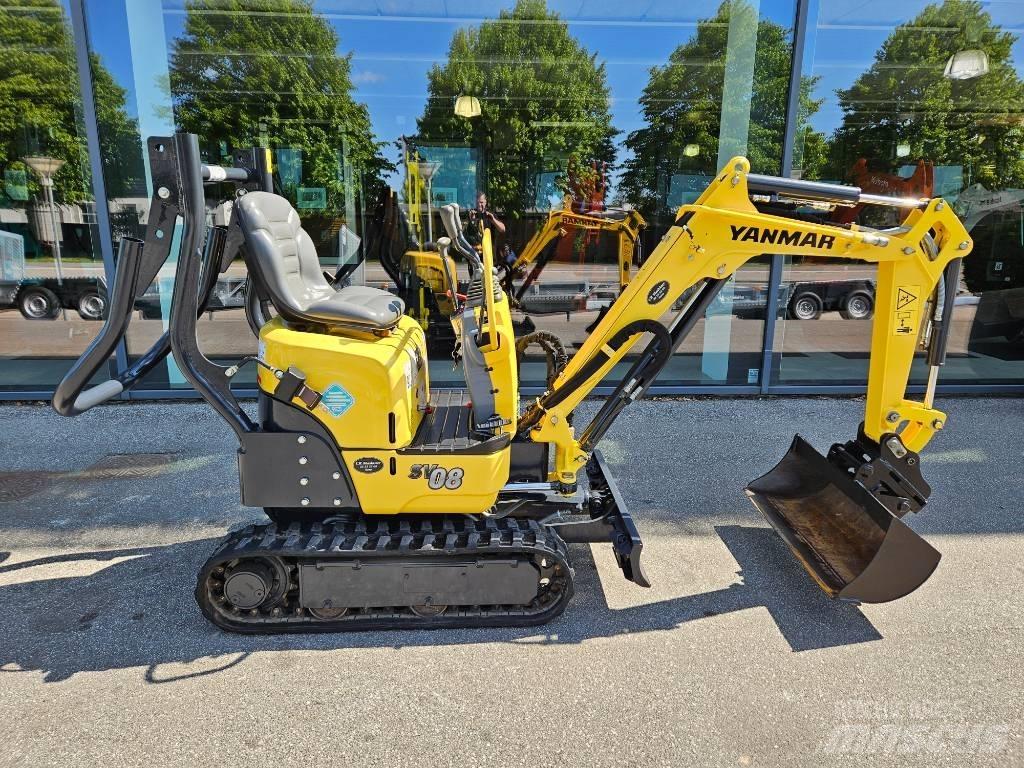 Yanmar SV 08 Mini ekskavatoriai < 7 t