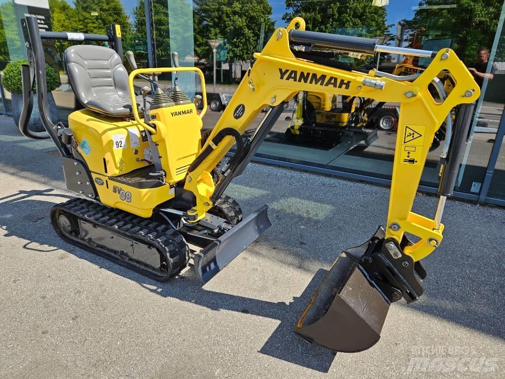 Yanmar SV 08 Mini ekskavatoriai < 7 t