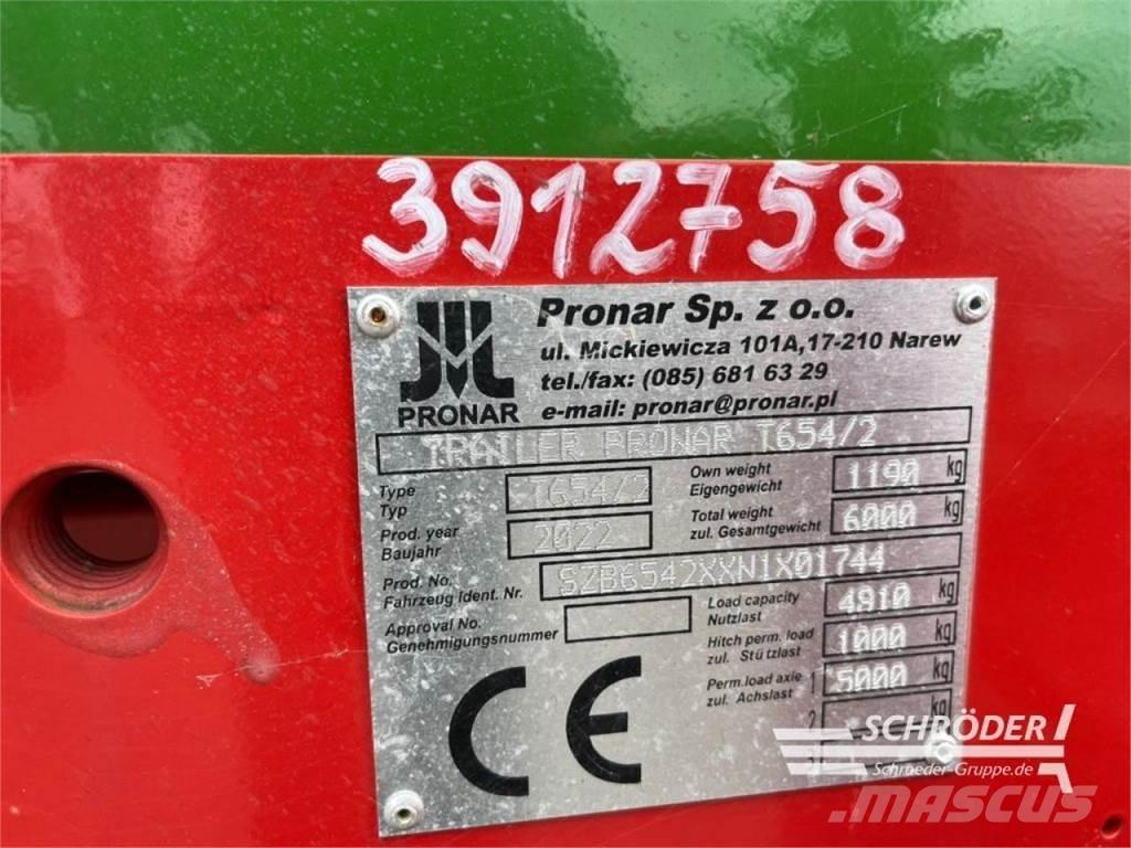 Pronar T 654/2 Bendrosios paskirties priekabos