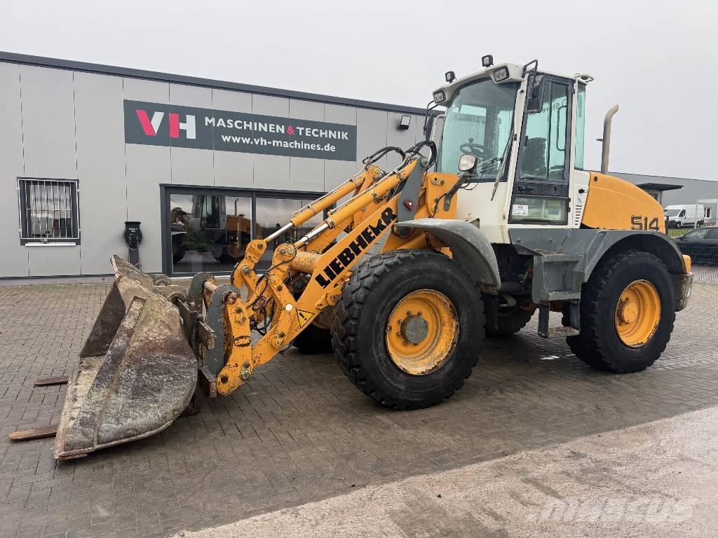 Liebherr L 514 Naudoti ratiniai krautuvai