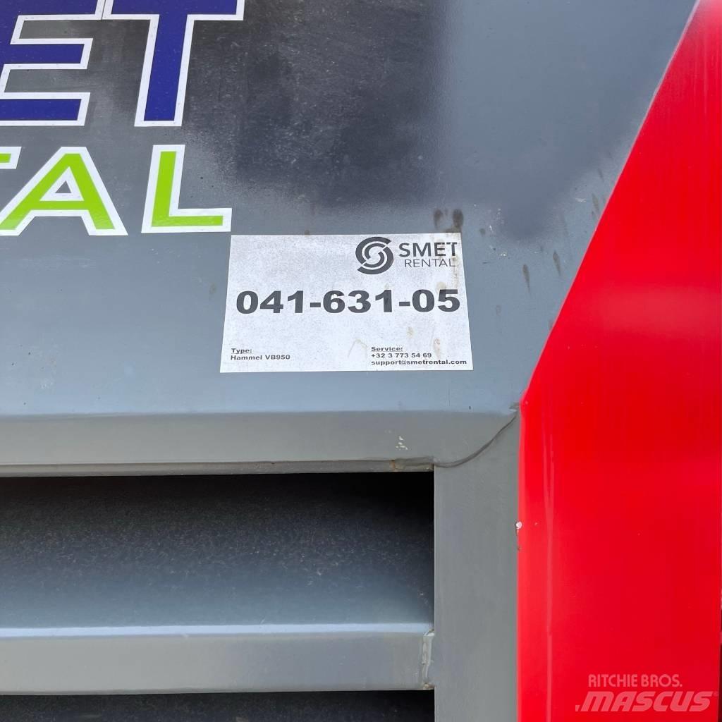 Hammel VB 950 DK Atliekų smulkintuvai