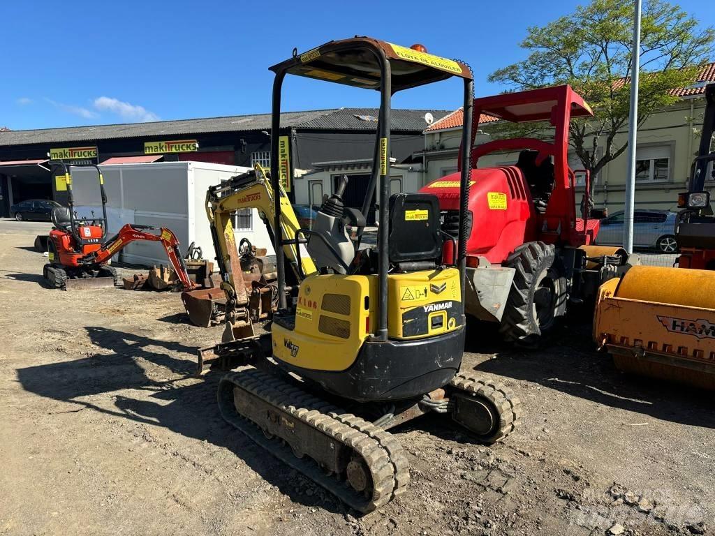Yanmar Vio 17 Mini ekskavatoriai < 7 t
