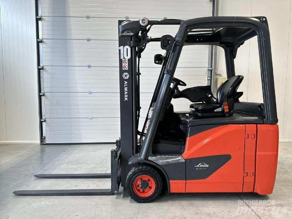Linde E16H Elektriniai šakiniai krautuvai