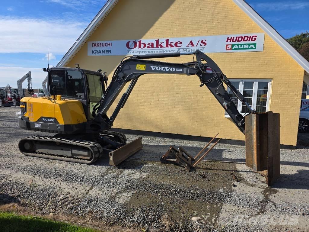 Volvo EC60E Vidutinės galios ekskavatoriai 7-12 t