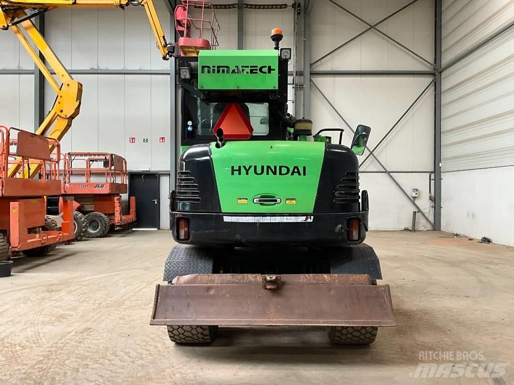 Hyundai 55 W-7 A Ratiniai ekskavatoriai