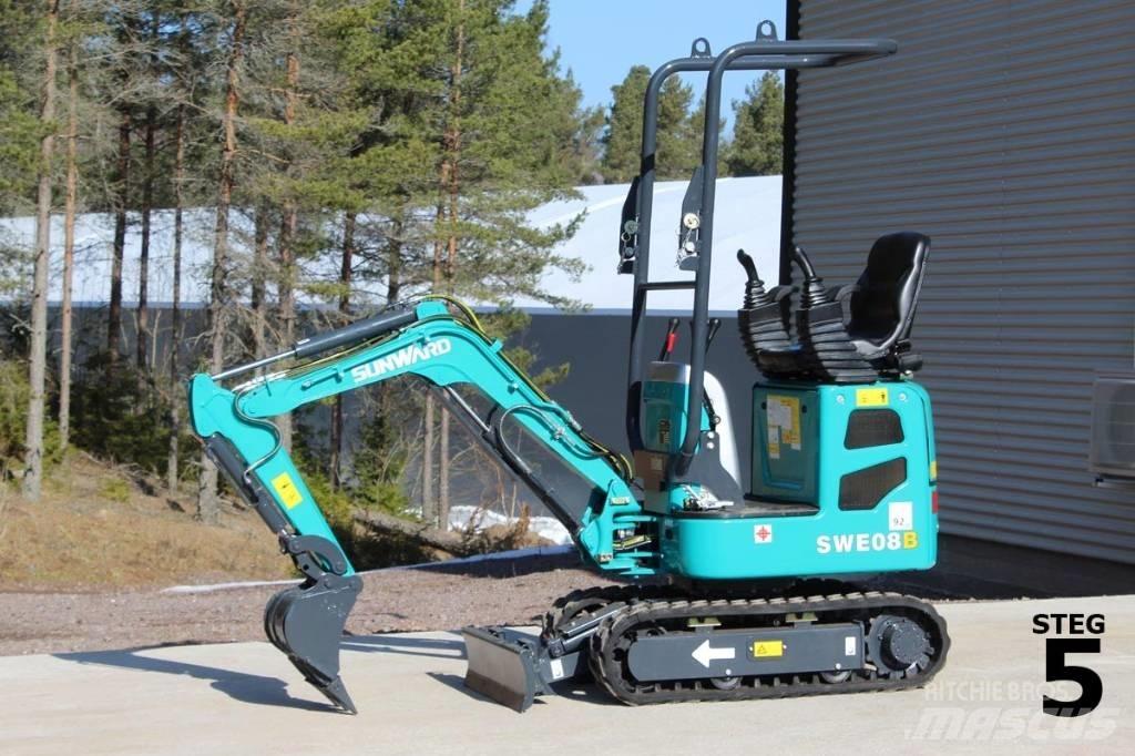 Sunward SWE 08 B Mini ekskavatoriai < 7 t
