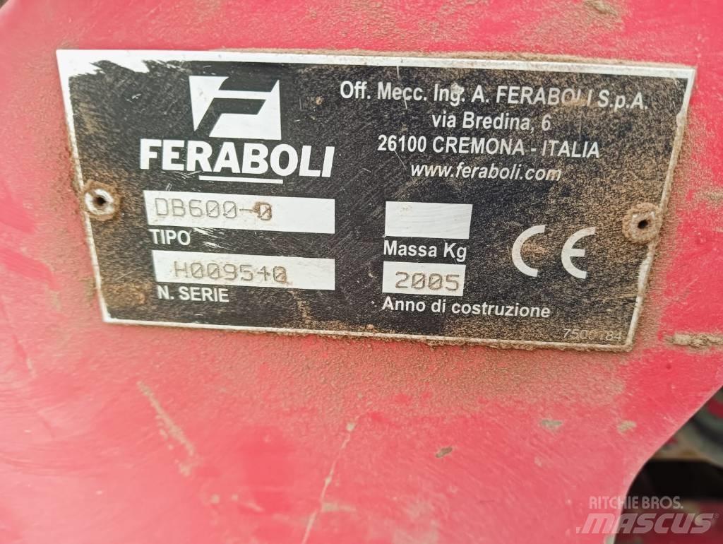 Feraboli XXL 600 Varomosios akėčios ir žemės frezos
