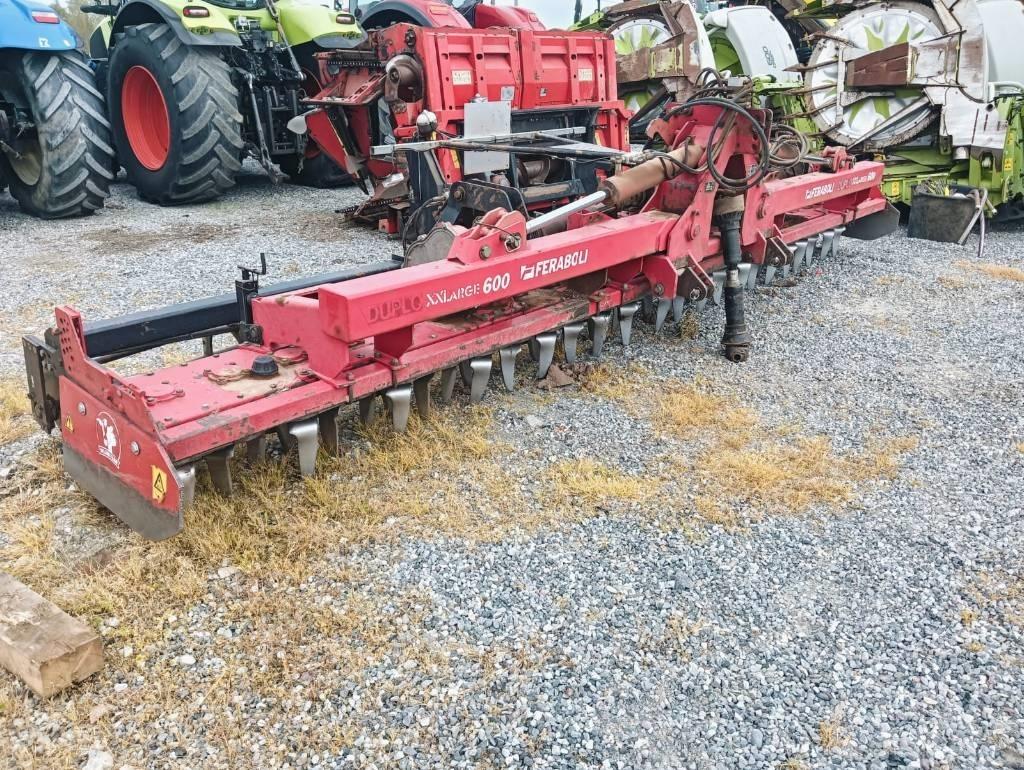Feraboli XXL 600 Varomosios akėčios ir žemės frezos