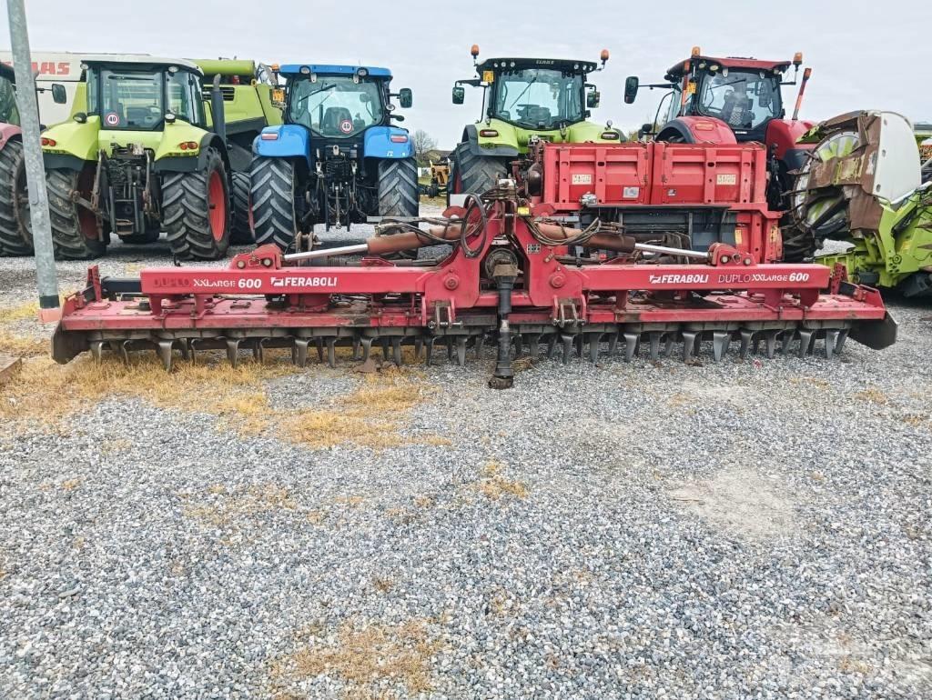 Feraboli XXL 600 Varomosios akėčios ir žemės frezos