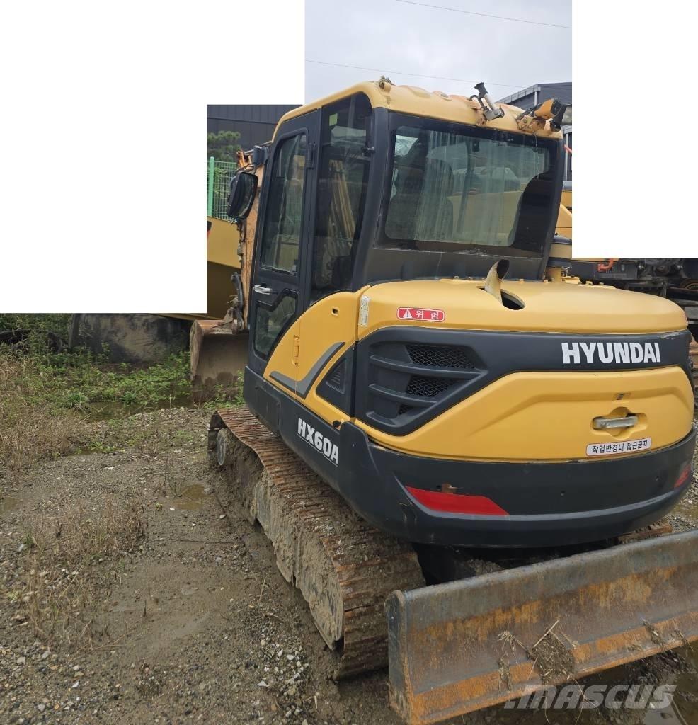 Hyundai HX 60 Mini ekskavatoriai < 7 t
