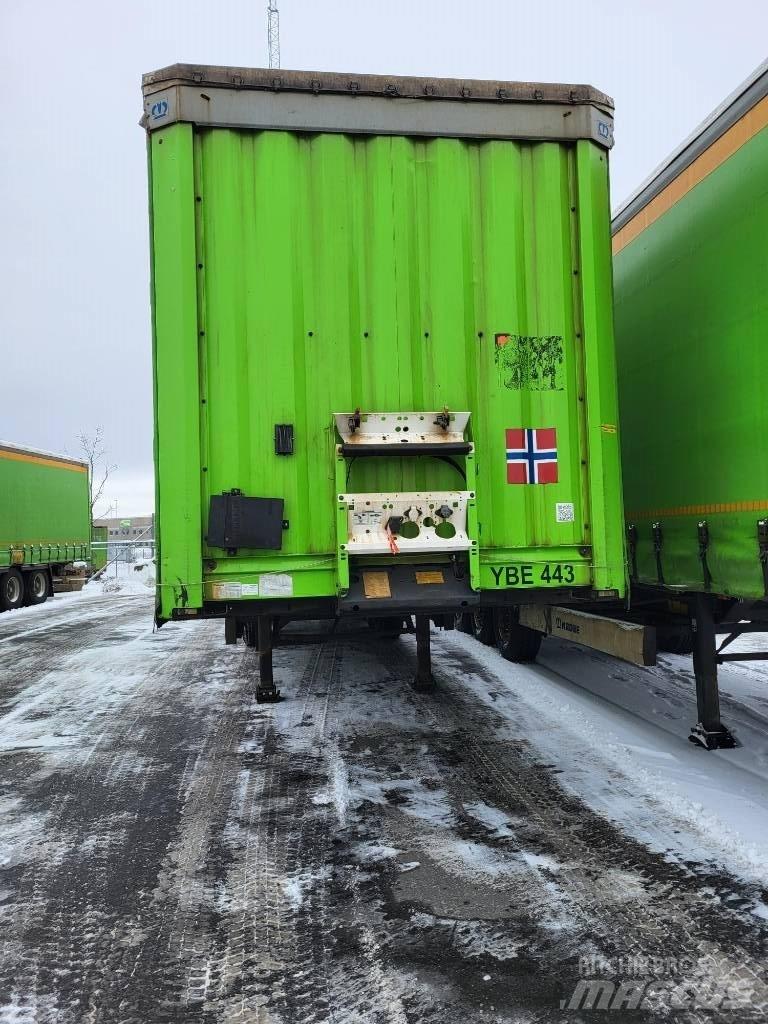 Krone SD Tentinės puspriekabės