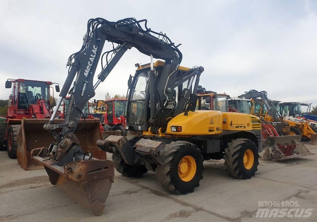 Mecalac 12 M TX Ratiniai ekskavatoriai