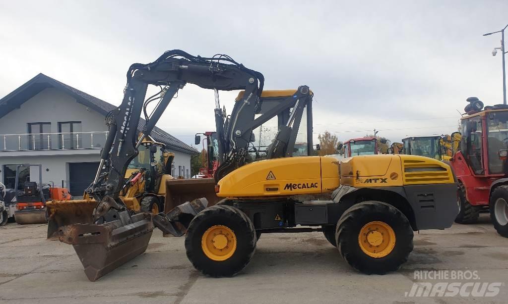Mecalac 12 M TX Ratiniai ekskavatoriai