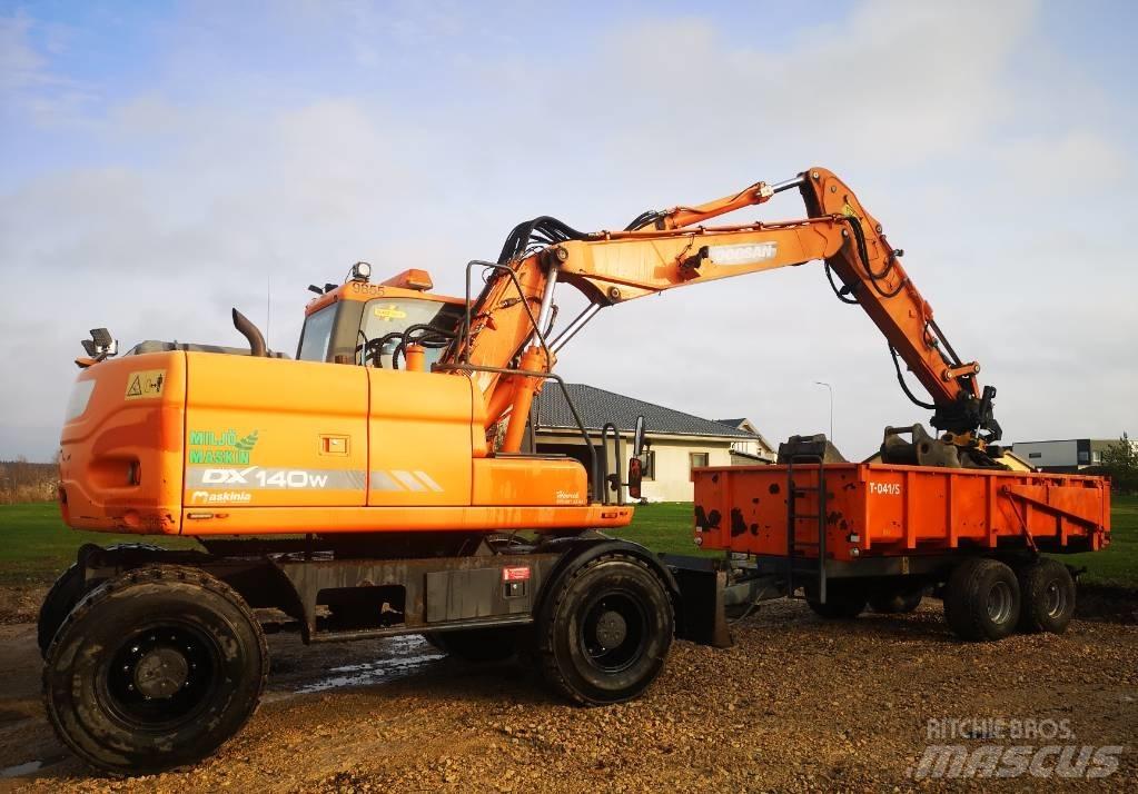 Doosan Dw 140 Ratiniai ekskavatoriai