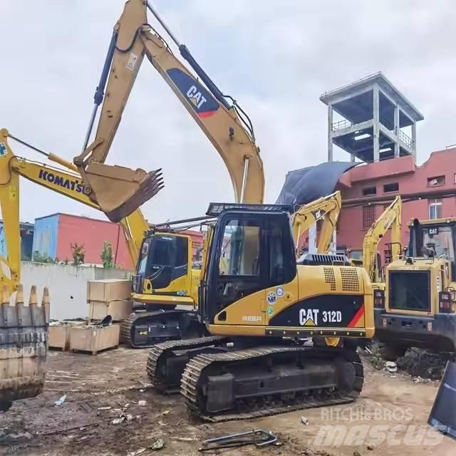 CAT 312 D Vikšriniai ekskavatoriai