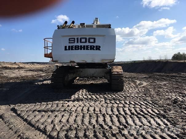 Liebherr 9100 Vikšriniai ekskavatoriai