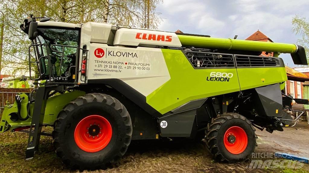 CLAAS Lexion 6800 Derliaus nuėmimo kombainai