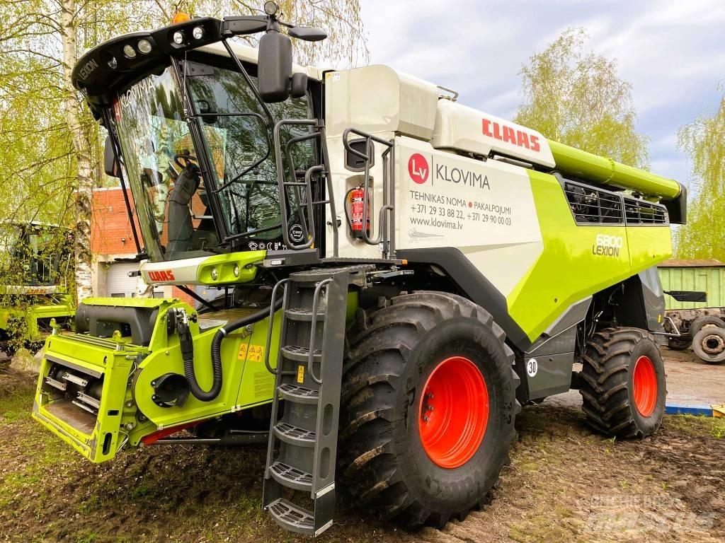 CLAAS Lexion 6800 Derliaus nuėmimo kombainai