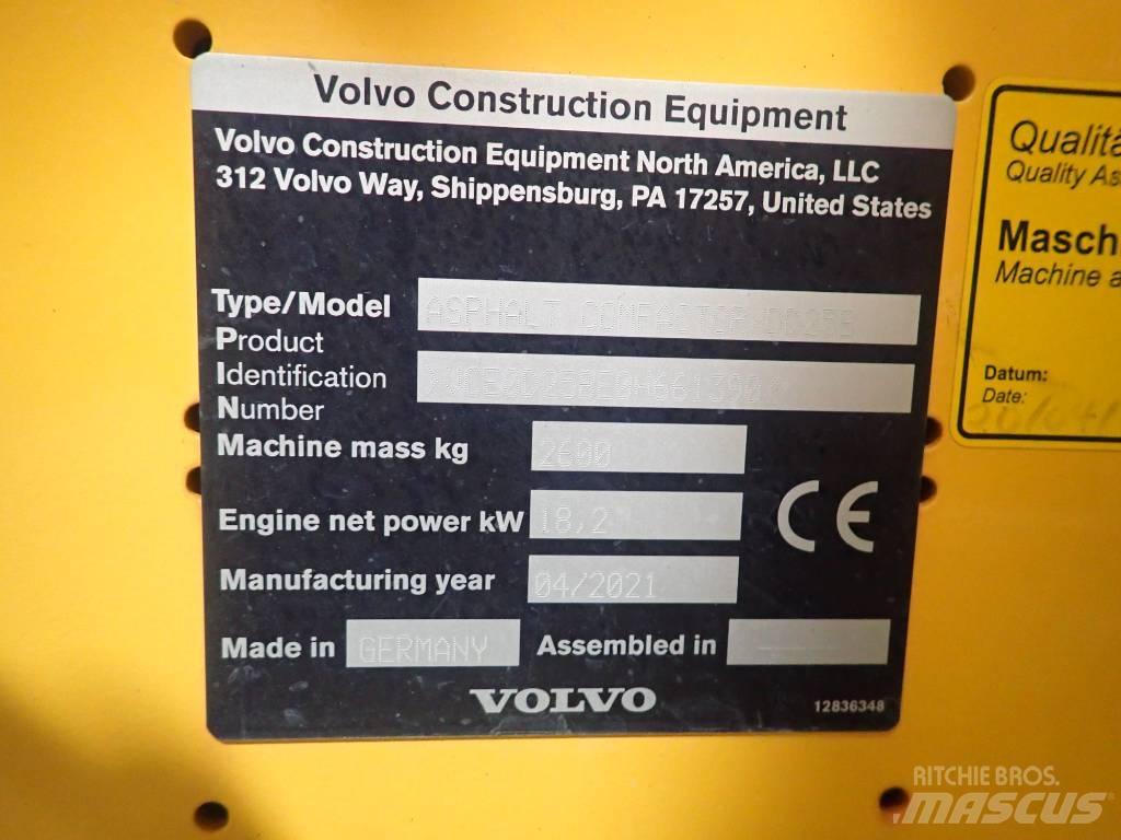 Volvo DD25B Porinių būgnų volai