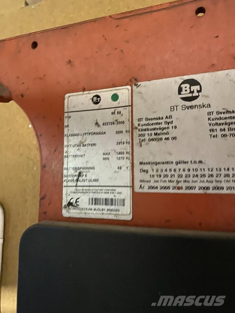 BT RR b 8 Šakiniai krautuvai su prailgintu keltuvu