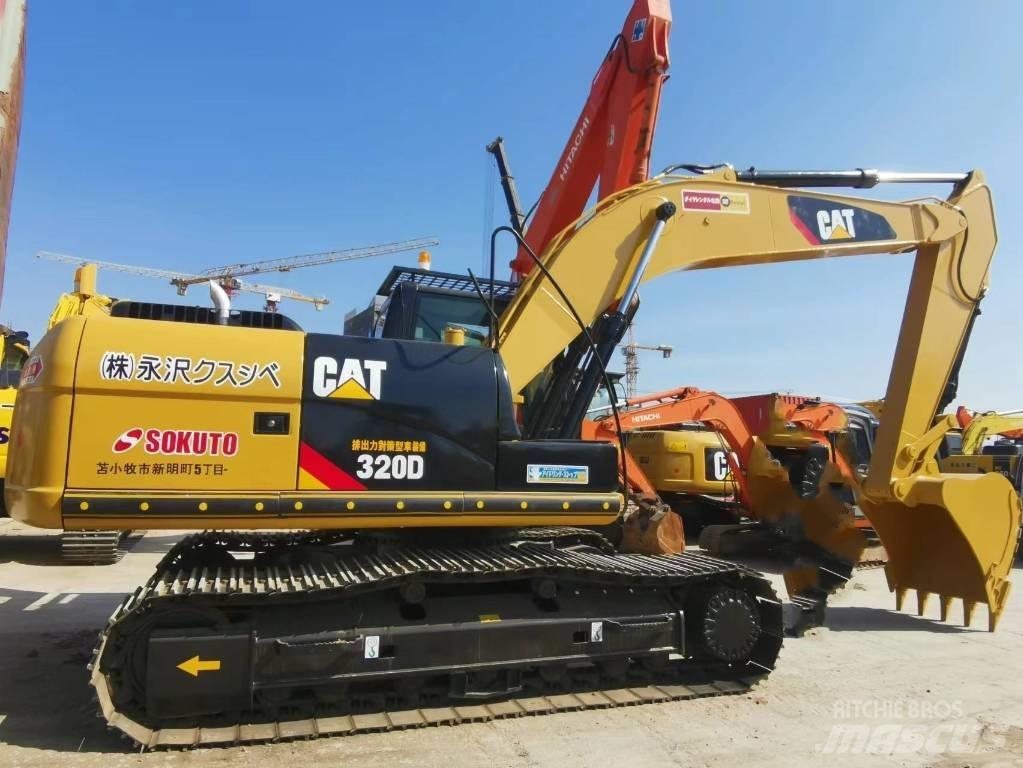 CAT 320 D Vikšriniai ekskavatoriai
