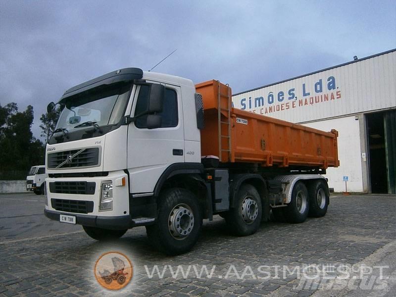 Volvo FM13 400 Savivarčių priekabų vilkikai