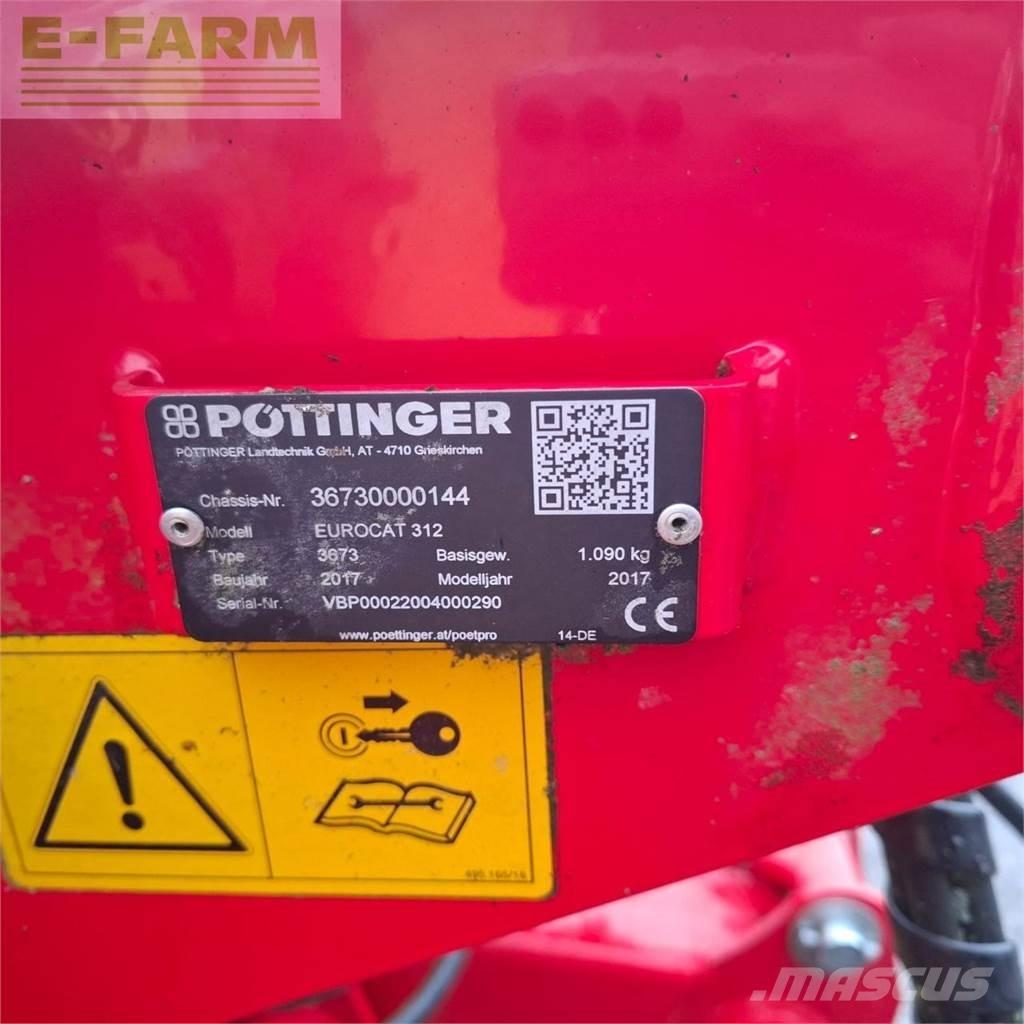 Pöttinger Mähwerk Šienapjovės