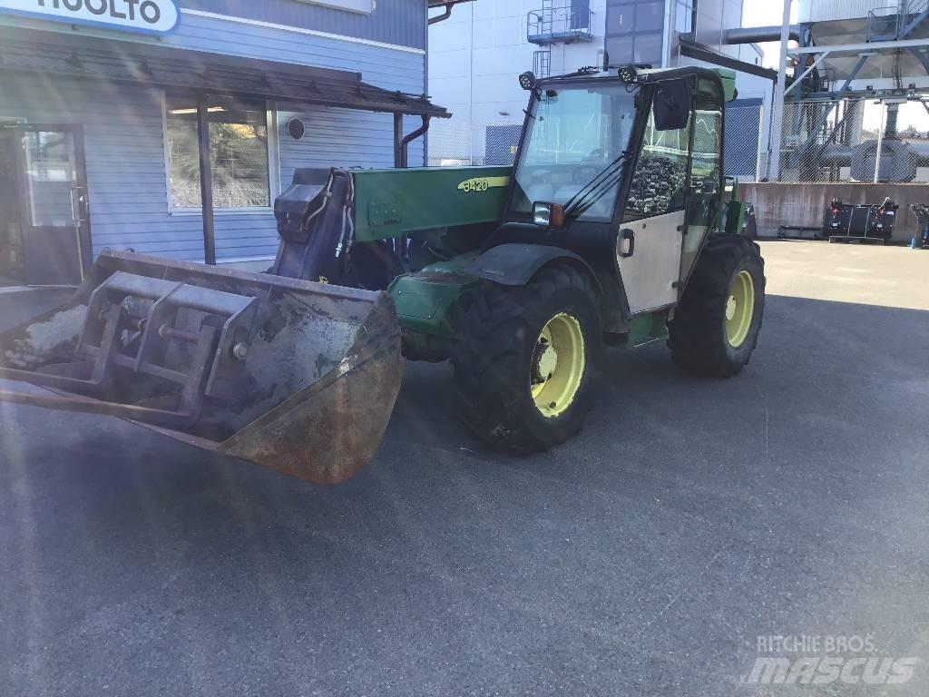 John Deere 3420 Teleskopiniai krautuvai žemės ūkiui