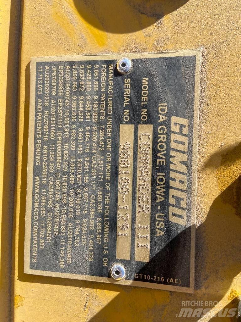 Gomaco Commander III Betono klojimo technika