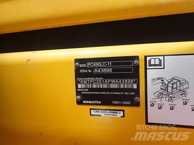 Komatsu PC 490 LC-11 Vikšriniai ekskavatoriai