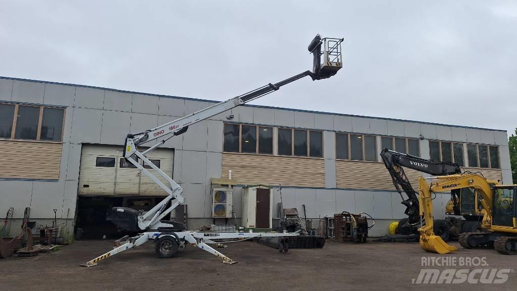 Dino 180 XT Ant priekabų montuojamos kėlimo platformos
