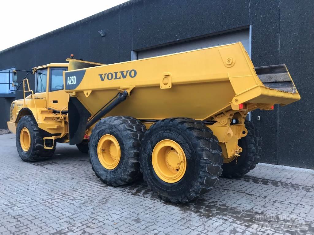 Volvo A25D Statybiniai savivarčiai sunkvežimiai