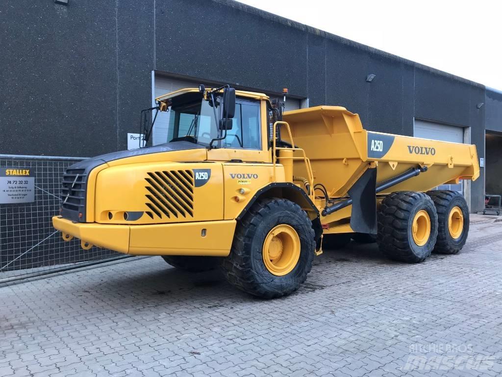 Volvo A25D Statybiniai savivarčiai sunkvežimiai
