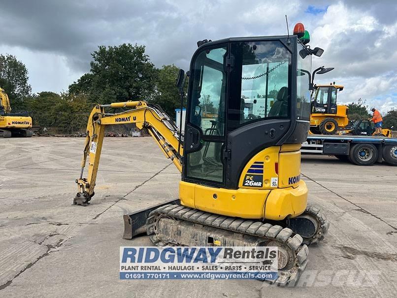 Komatsu PC 26 MR-5 Mini ekskavatoriai < 7 t