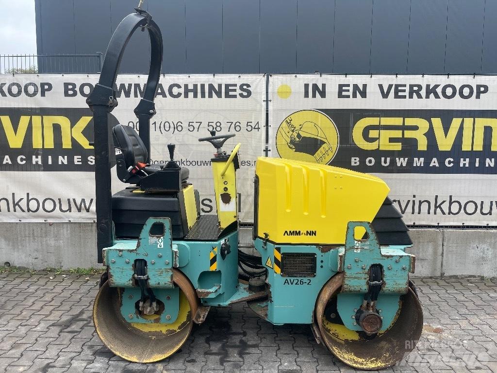 Ammann AV 26-2 Porinių būgnų volai