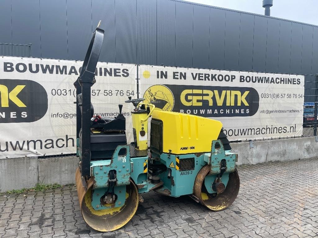 Ammann AV 26-2 Porinių būgnų volai