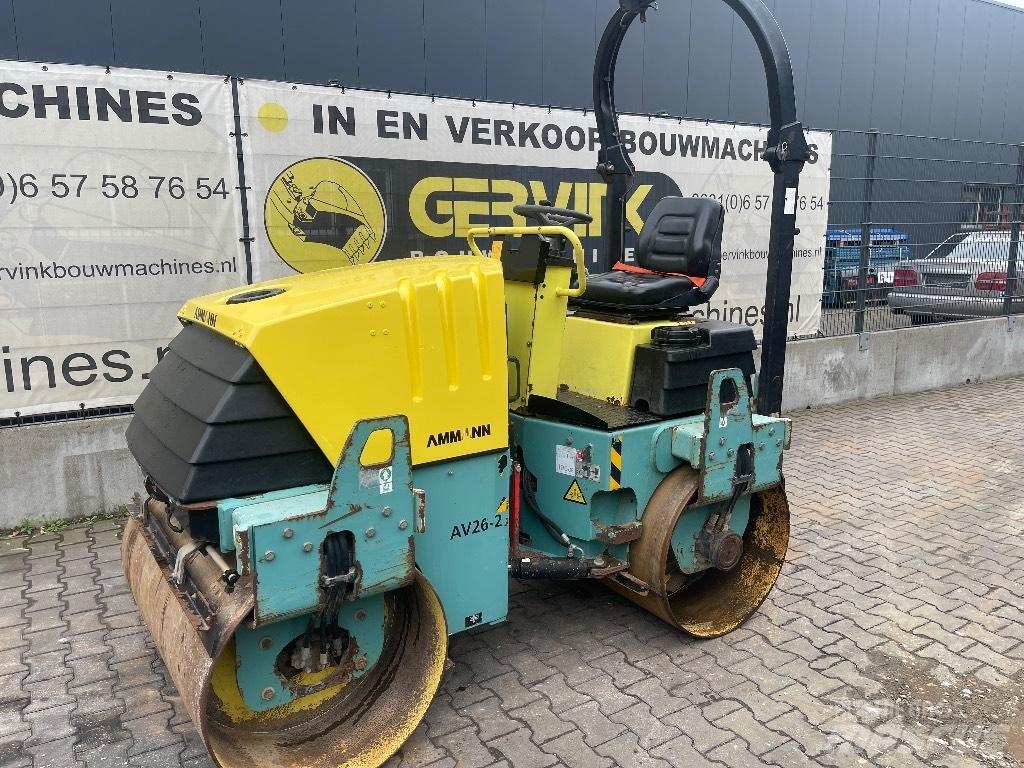 Ammann AV 26-2 Porinių būgnų volai