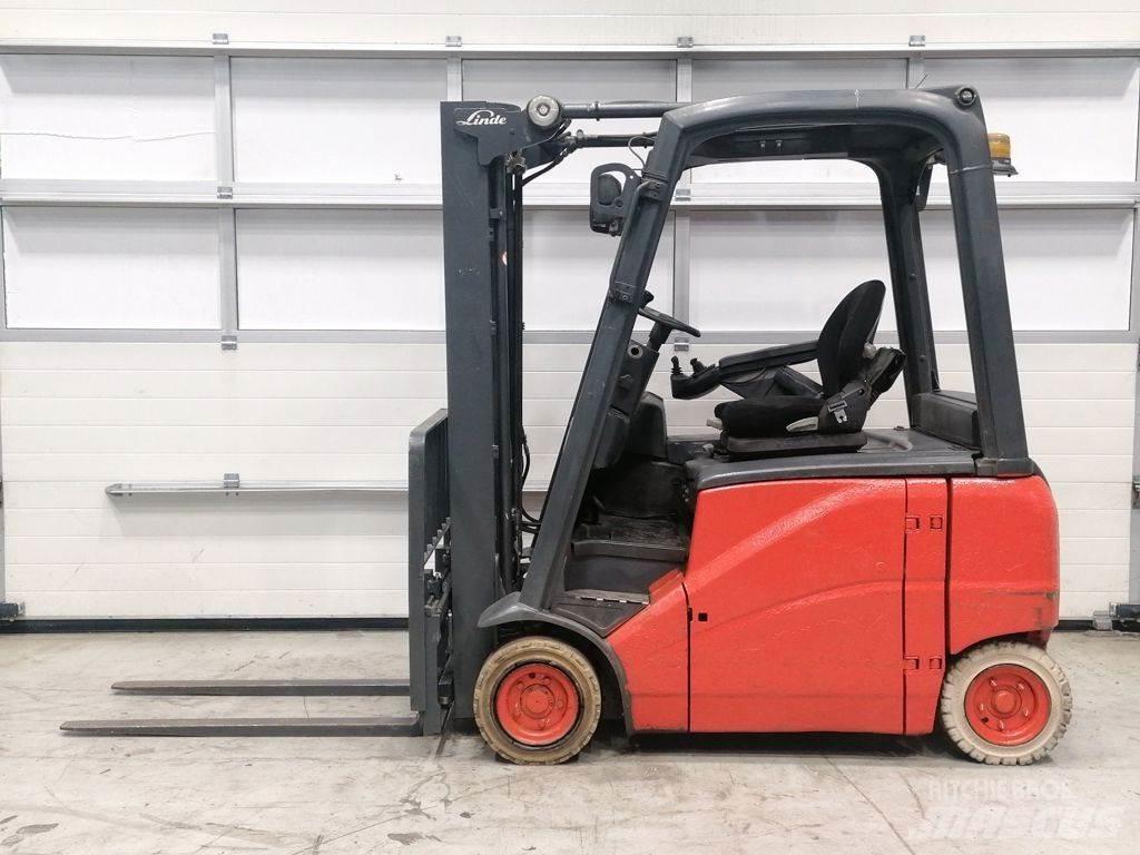 Linde E16PH-01 Elektriniai šakiniai krautuvai