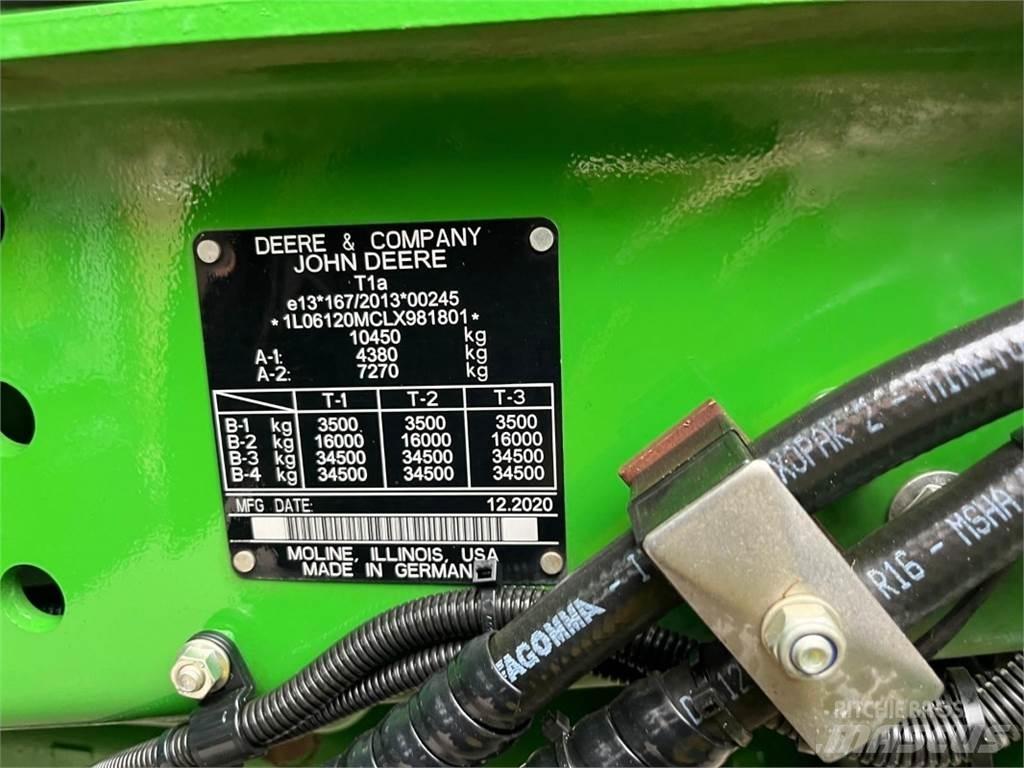 John Deere 6120M Traktoriai