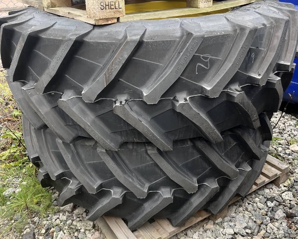 Trelleborg 520/70R38 Padangos, ratai ir ratlankiai