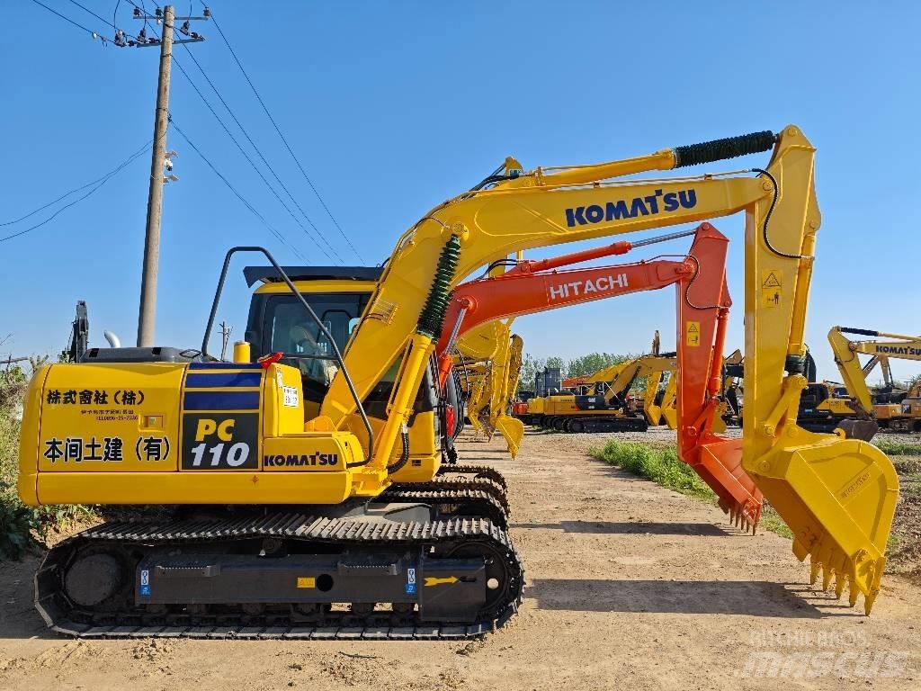 Komatsu PC 110 Vidutinės galios ekskavatoriai 7-12 t