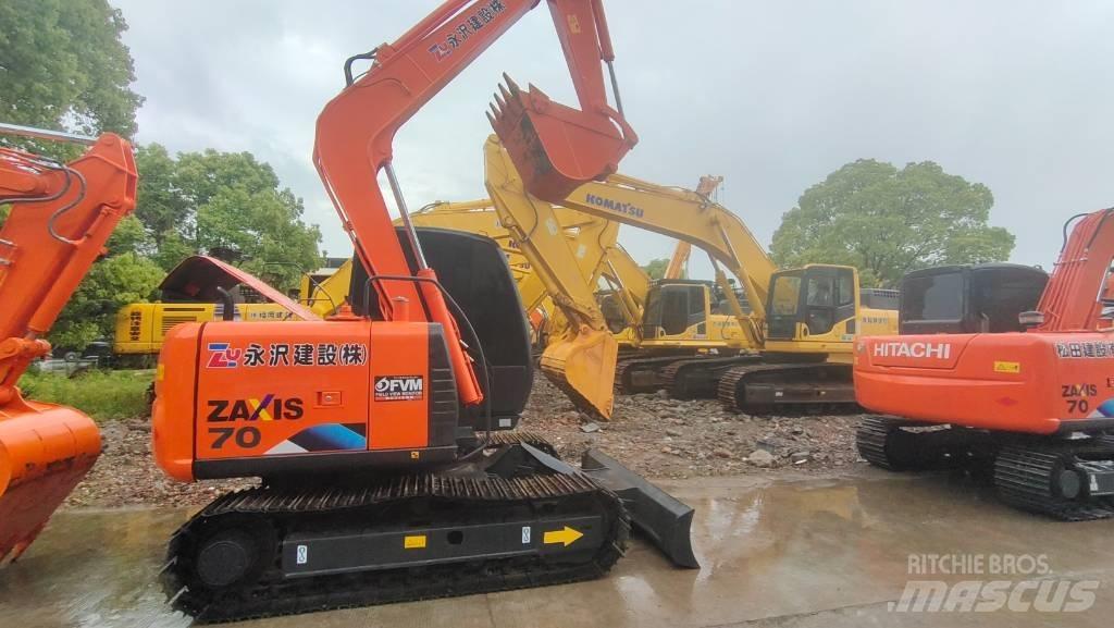 Hitachi ZX 70 Mini ekskavatoriai < 7 t