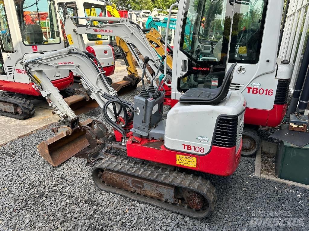 Takeuchi TB108 Mini ekskavatoriai < 7 t